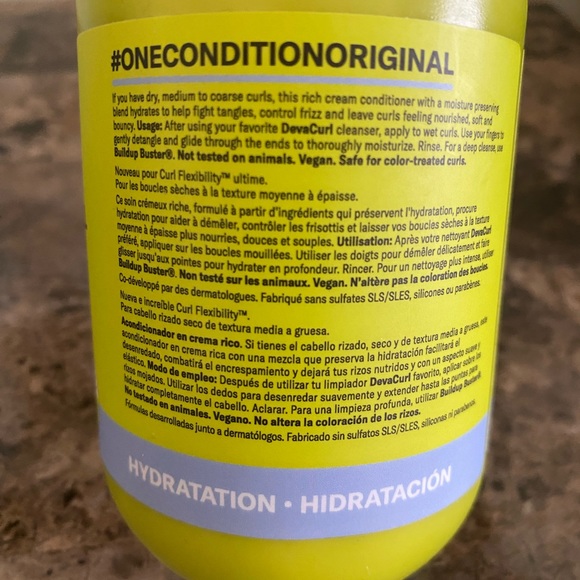 DevaCurl One Condition Conditioner 12 fl oz Curly Haircare Beauty Moisture New - Picture 3 of 3